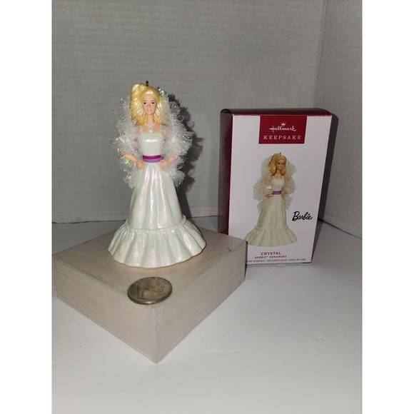 Hallmark Other - Hallmark Keepsake 2023 Crystal‎ Barbie ornament 1983 doll of the Year